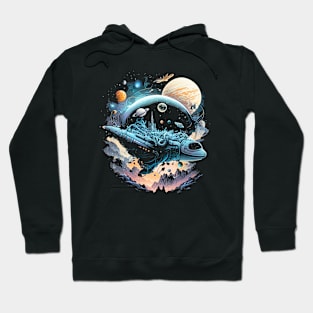 Space Vivid Color Style v.1 Hoodie